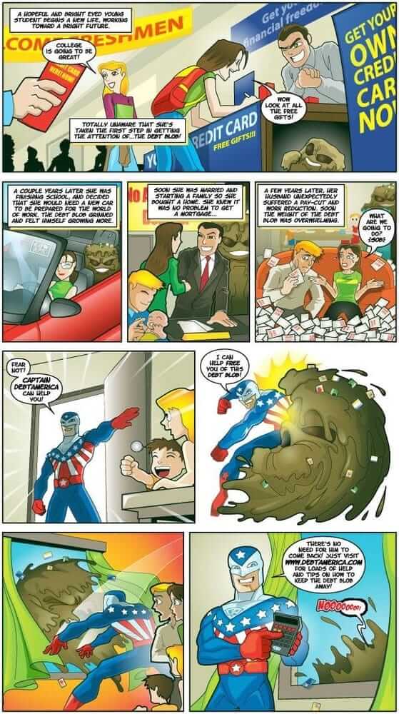 Taxation comic book