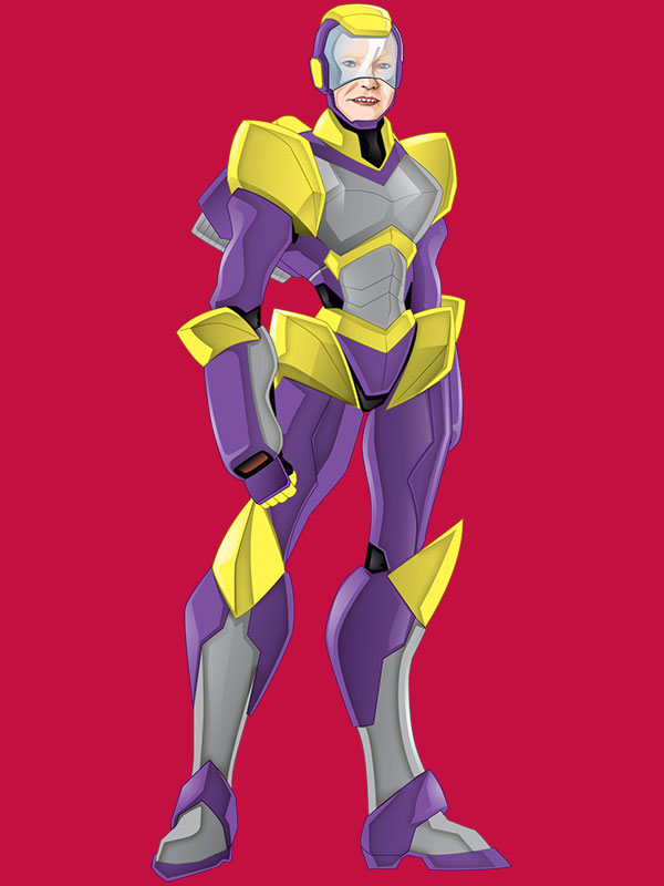 An image representing the Angelika custom superhero avatar