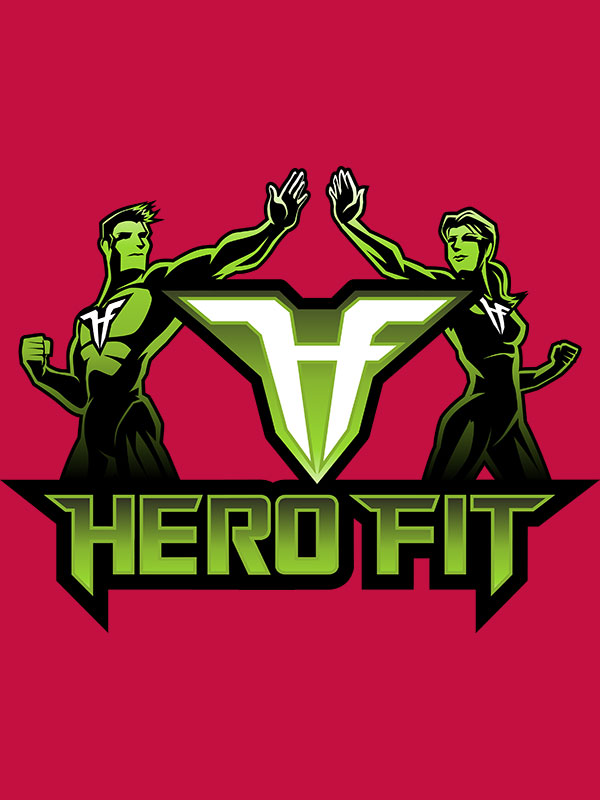 An image representing the Hero Fit custom superhero composition
