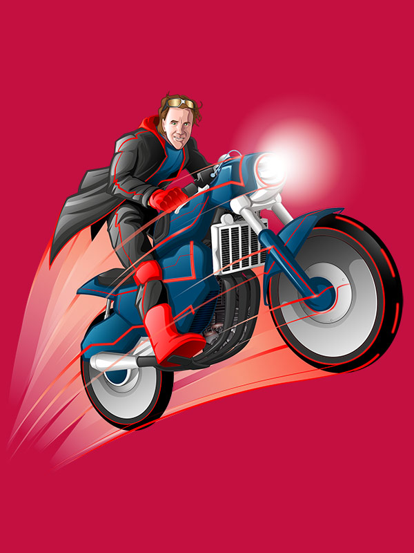 An image representing the Marco custom superhero avatar