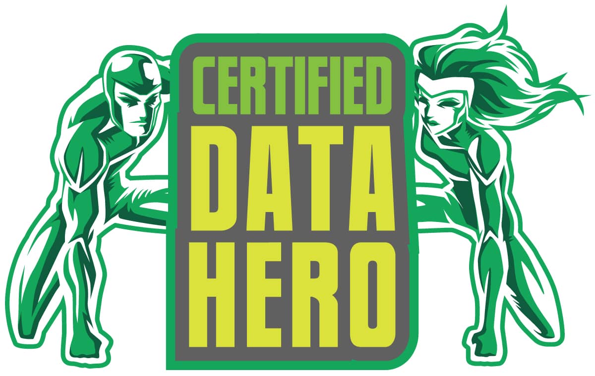 Certified Data SuperHero logo